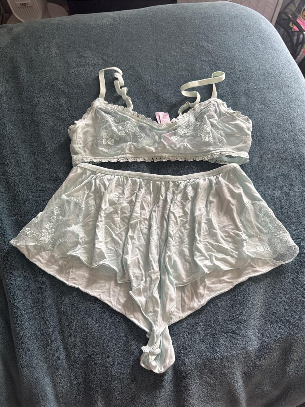 Savage x Fenty Bralette and Short set